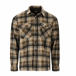 Whistler Astrali Checked Fleece Shirt - Teak
